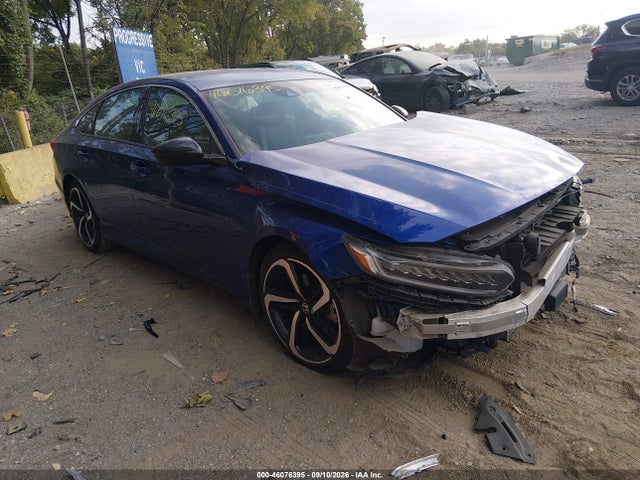 46076395 :رقم المزاد ، 1HGCV1F31MA049733 vin ، 2021 Honda Accord Sport مزاد بيع