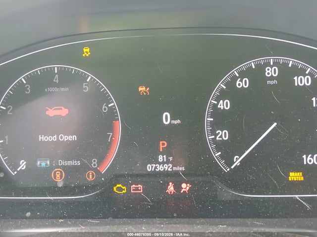 Aukcja sprzedaży 2021 Honda Accord Sport, vin: 1HGCV1F31MA049733, numer aukcji: 46076395