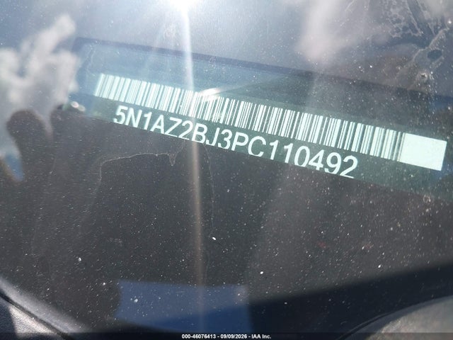 Продаж на аукціоні авто 2023 Nissan Murano Sv Fwd, vin: 5N1AZ2BJ3PC110492, номер лоту: 46076413
