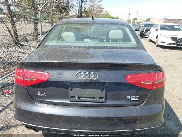2014 Audi A4 2.0t Premium მანქანა იყიდება აუქციონზე, vin: WAUHFAFL8EN038219, აუქციონის ნომერი: 46076443