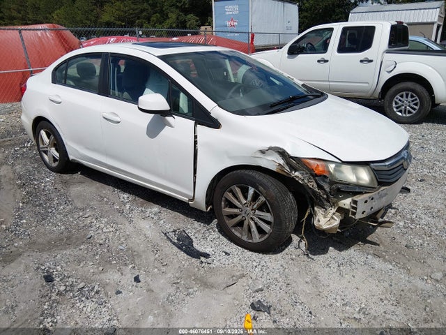 2012 Honda Civic Ex-l მანქანა იყიდება აუქციონზე, vin: 19XFB2F99CE348400, აუქციონის ნომერი: 46076451