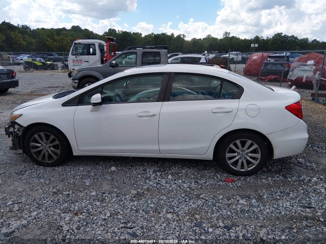 2012 Honda Civic Ex-l მანქანა იყიდება აუქციონზე, vin: 19XFB2F99CE348400, აუქციონის ნომერი: 46076451