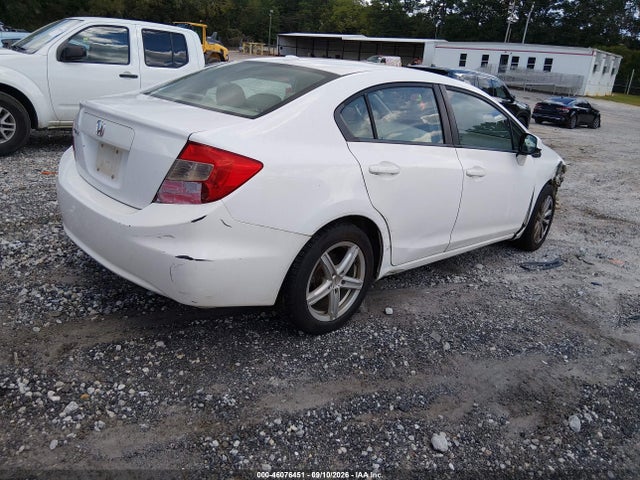 2012 Honda Civic Ex-l მანქანა იყიდება აუქციონზე, vin: 19XFB2F99CE348400, აუქციონის ნომერი: 46076451
