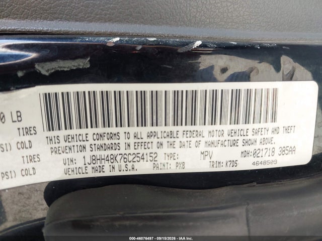 Продажа на аукционе авто 2006 Jeep Commander, vin: 1J8HH48K76C254152, номер лота: 46076497