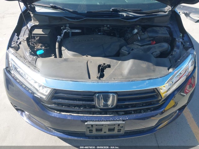 2022 Honda Odyssey Touring მანქანა იყიდება აუქციონზე, vin: 5FNRL6H83NB025625, აუქციონის ნომერი: 46076530