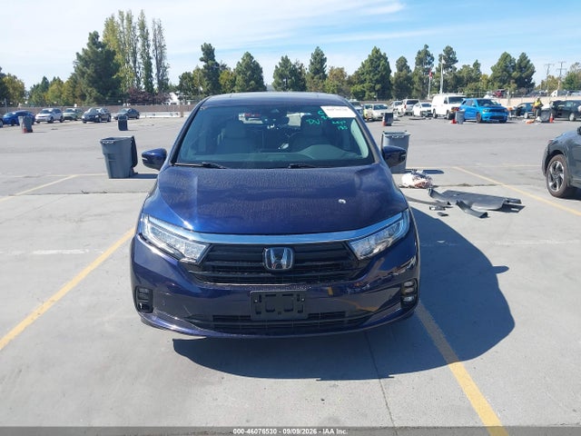 2022 Honda Odyssey Touring მანქანა იყიდება აუქციონზე, vin: 5FNRL6H83NB025625, აუქციონის ნომერი: 46076530