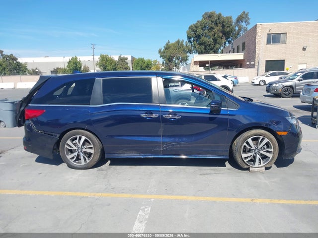 2022 Honda Odyssey Touring მანქანა იყიდება აუქციონზე, vin: 5FNRL6H83NB025625, აუქციონის ნომერი: 46076530