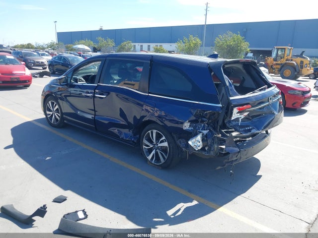 2022 Honda Odyssey Touring მანქანა იყიდება აუქციონზე, vin: 5FNRL6H83NB025625, აუქციონის ნომერი: 46076530
