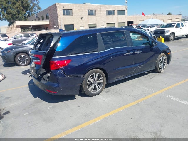 2022 Honda Odyssey Touring მანქანა იყიდება აუქციონზე, vin: 5FNRL6H83NB025625, აუქციონის ნომერი: 46076530