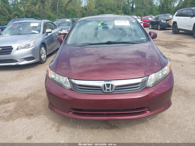 Aukcja sprzedaży 2012 Honda Civic Lx, vin: 19XFB2F59CE055058, numer aukcji: 46076541