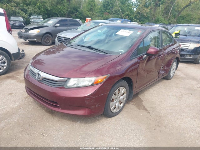 Aukcja sprzedaży 2012 Honda Civic Lx, vin: 19XFB2F59CE055058, numer aukcji: 46076541