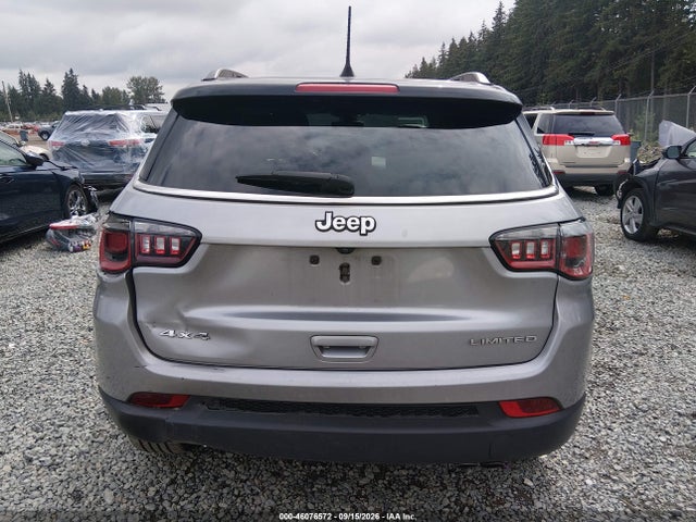 Продажа на аукционе авто 2018 Jeep Compass Limited 4x4, vin: 3C4NJDCB8JT401016, номер лота: 46076572