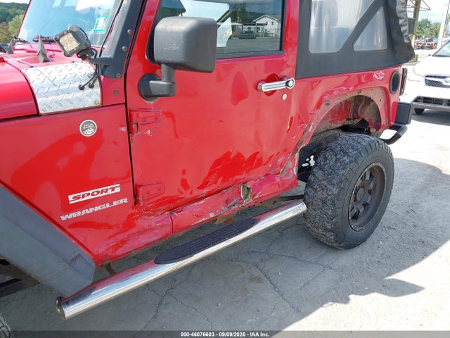 Продажа на аукционе авто 2010 Jeep Wrangler Sport, vin: 1J4AA2D14AL110219, номер лота: 46076603