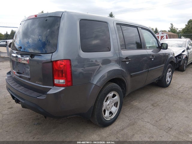 Aukcja sprzedaży 2013 Honda Pilot Lx, vin: 5FNYF4H22DB014374, numer aukcji: 46076613