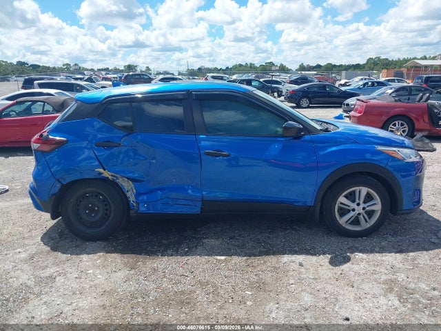 2022 Nissan Kicks S Xtronic Cvt მანქანა იყიდება აუქციონზე, vin: 3N1CP5BV7NL474670, აუქციონის ნომერი: 46076615