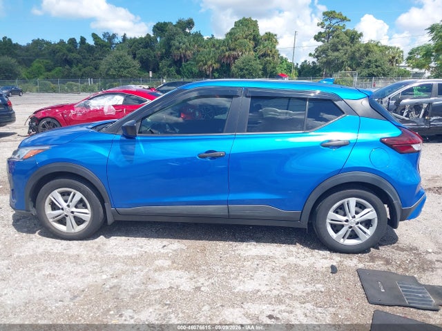2022 Nissan Kicks S Xtronic Cvt მანქანა იყიდება აუქციონზე, vin: 3N1CP5BV7NL474670, აუქციონის ნომერი: 46076615