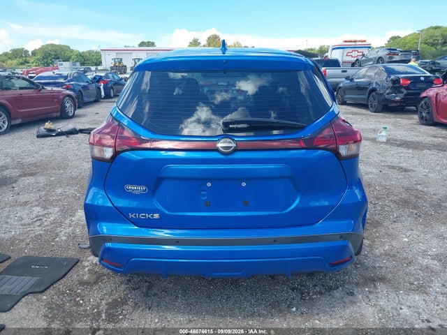 2022 Nissan Kicks S Xtronic Cvt მანქანა იყიდება აუქციონზე, vin: 3N1CP5BV7NL474670, აუქციონის ნომერი: 46076615