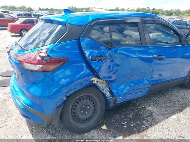 2022 Nissan Kicks S Xtronic Cvt მანქანა იყიდება აუქციონზე, vin: 3N1CP5BV7NL474670, აუქციონის ნომერი: 46076615