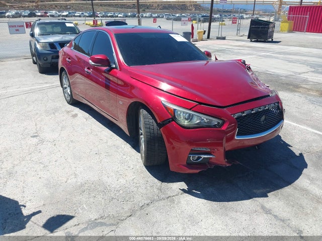46076663 :رقم المزاد ، JN1CV7AP3GM202503 vin ، 2016 Infiniti Q50 2.0t Base/2.0t Premium مزاد بيع