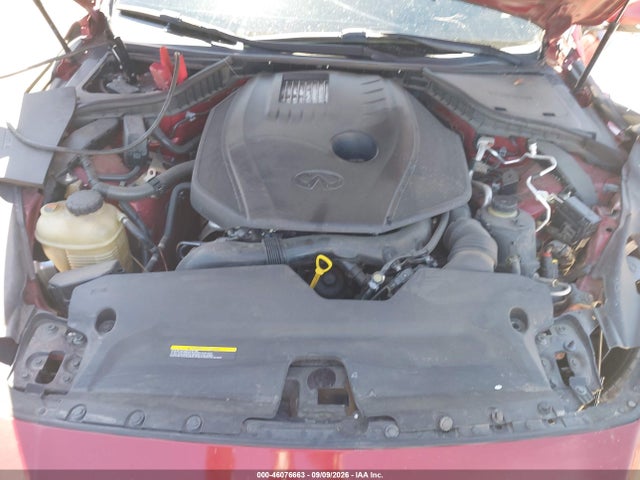 46076663 :رقم المزاد ، JN1CV7AP3GM202503 vin ، 2016 Infiniti Q50 2.0t Base/2.0t Premium مزاد بيع