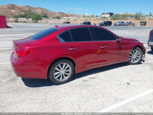 46076663 :رقم المزاد ، JN1CV7AP3GM202503 vin ، 2016 Infiniti Q50 2.0t Base/2.0t Premium مزاد بيع