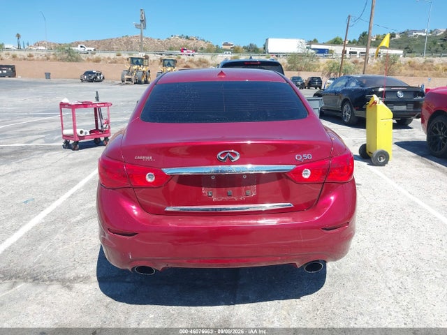 46076663 :رقم المزاد ، JN1CV7AP3GM202503 vin ، 2016 Infiniti Q50 2.0t Base/2.0t Premium مزاد بيع