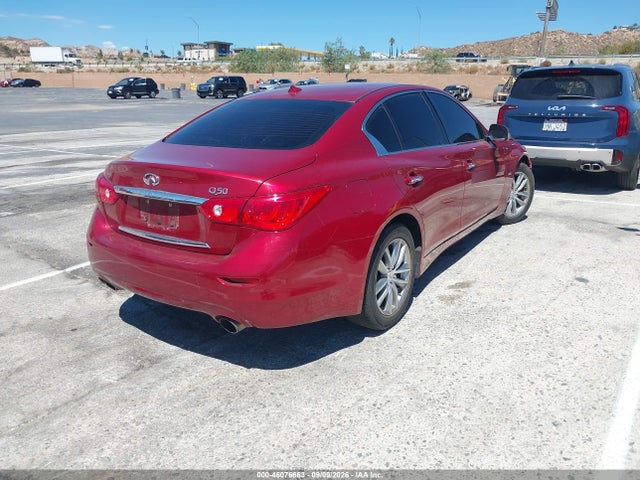 46076663 :رقم المزاد ، JN1CV7AP3GM202503 vin ، 2016 Infiniti Q50 2.0t Base/2.0t Premium مزاد بيع