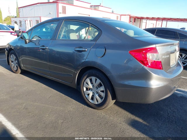 46076675 :رقم المزاد ، 19XFB2F52CE366430 vin ، 2012 Honda Civic Lx مزاد بيع