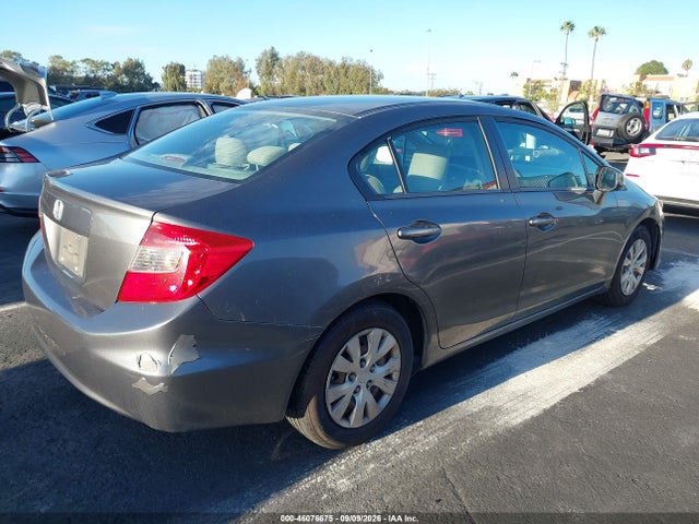 46076675 :رقم المزاد ، 19XFB2F52CE366430 vin ، 2012 Honda Civic Lx مزاد بيع