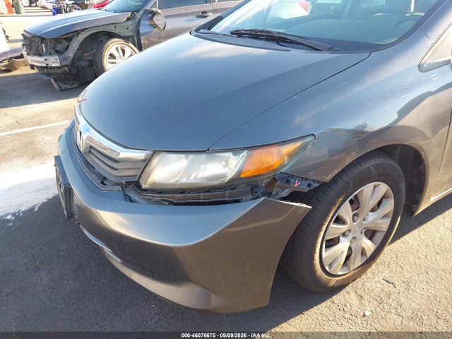 46076675 :رقم المزاد ، 19XFB2F52CE366430 vin ، 2012 Honda Civic Lx مزاد بيع