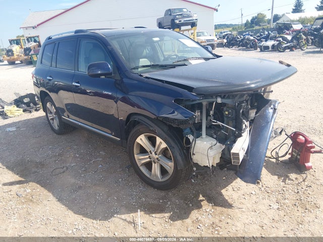 46076697 :رقم المزاد ، 5TDDK3EH1DS192060 vin ، 2013 Toyota Highlander Limited V6 مزاد بيع