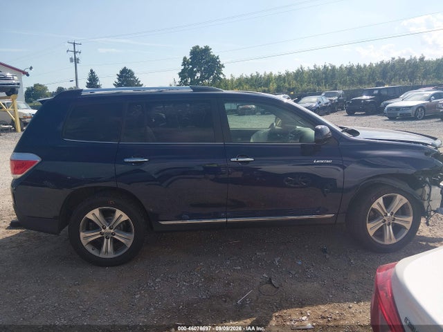 46076697 :رقم المزاد ، 5TDDK3EH1DS192060 vin ، 2013 Toyota Highlander Limited V6 مزاد بيع