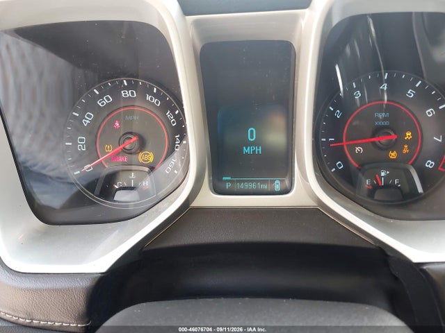 46076704 :رقم المزاد ، 2G1FB3D38C9162004 vin ، 2012 Chevrolet Camaro 1lt مزاد بيع