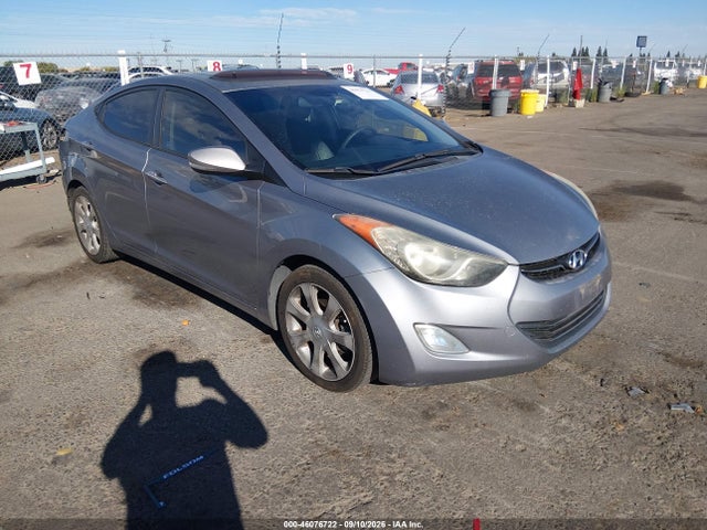 46076722 :رقم المزاد ، KMHDH4AE2DU664970 vin ، 2013 Hyundai Elantra Limited مزاد بيع
