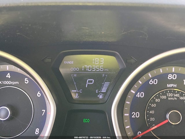 46076722 :رقم المزاد ، KMHDH4AE2DU664970 vin ، 2013 Hyundai Elantra Limited مزاد بيع