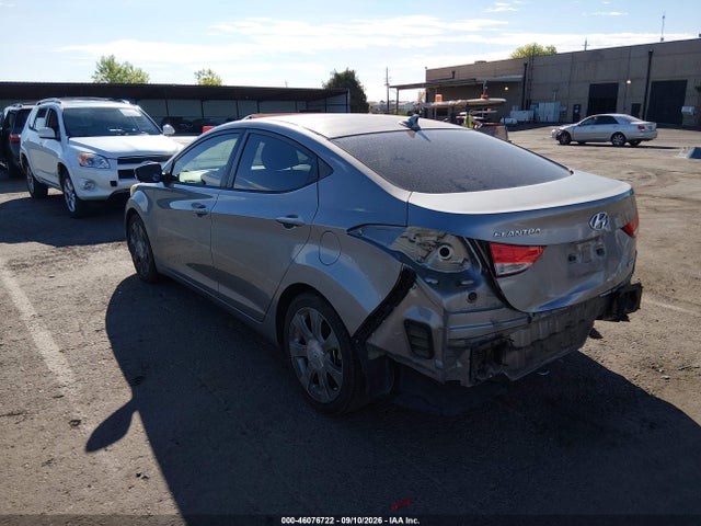 46076722 :رقم المزاد ، KMHDH4AE2DU664970 vin ، 2013 Hyundai Elantra Limited مزاد بيع