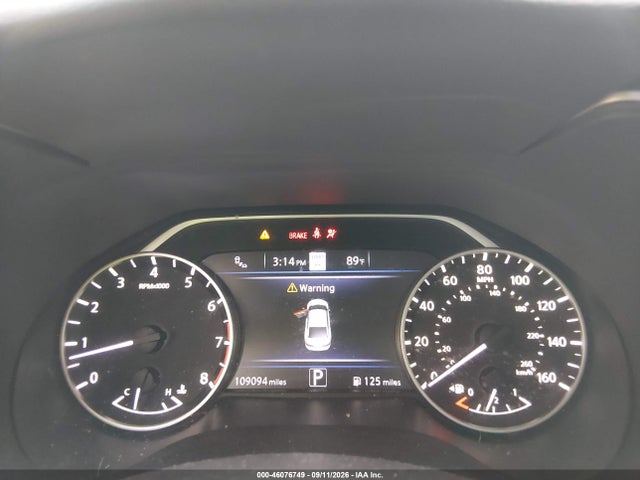 46076749 :رقم المزاد ، 1N4AA6DV5LC384943 vin ، 2020 Nissan Maxima Sl Xtronic Cvt مزاد بيع