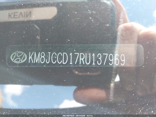 46076822 :رقم المزاد ، KM8JCCD17RU137969 vin ، 2024 Hyundai Tucson Hybrid Sel Convenience مزاد بيع