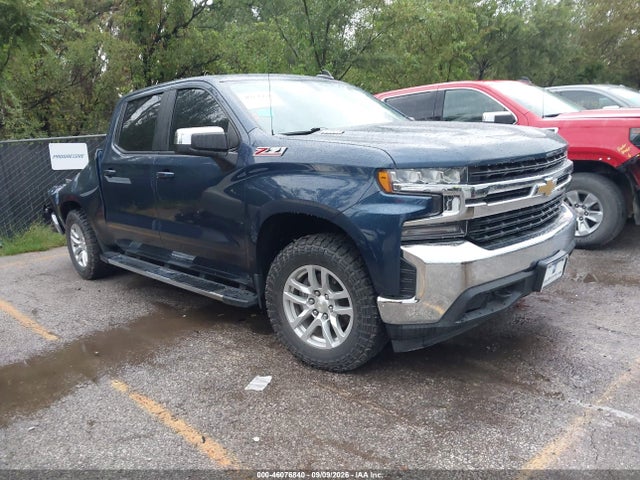 46076840 :رقم المزاد ، 3GCUYDET7MG207930 vin ، 2021 Chevrolet Silverado 1500 4wd  Short Bed Lt مزاد بيع