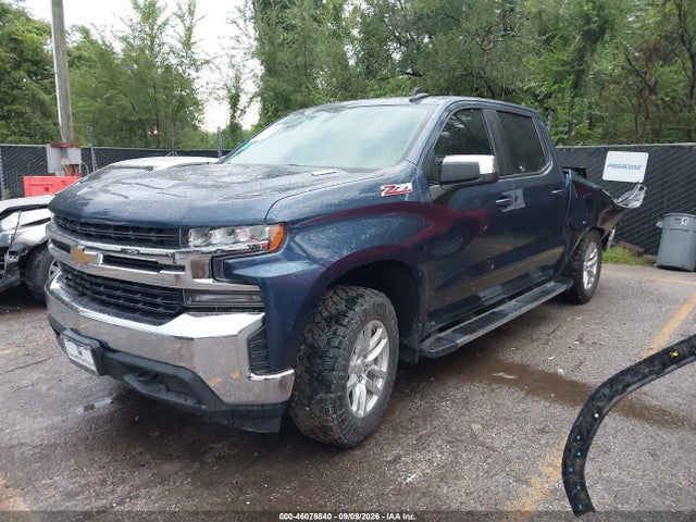 46076840 :رقم المزاد ، 3GCUYDET7MG207930 vin ، 2021 Chevrolet Silverado 1500 4wd  Short Bed Lt مزاد بيع