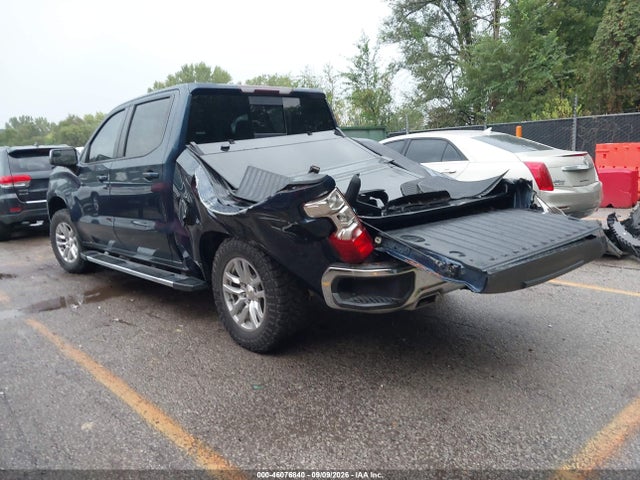 46076840 :رقم المزاد ، 3GCUYDET7MG207930 vin ، 2021 Chevrolet Silverado 1500 4wd  Short Bed Lt مزاد بيع