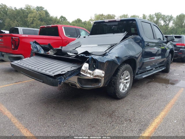 46076840 :رقم المزاد ، 3GCUYDET7MG207930 vin ، 2021 Chevrolet Silverado 1500 4wd  Short Bed Lt مزاد بيع