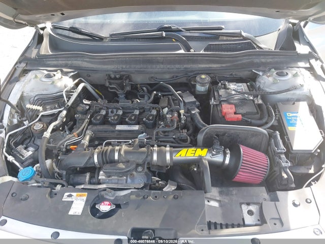 46076846 :رقم المزاد ، 1HGCV1F38JA028552 vin ، 2018 Honda Accord Sport مزاد بيع