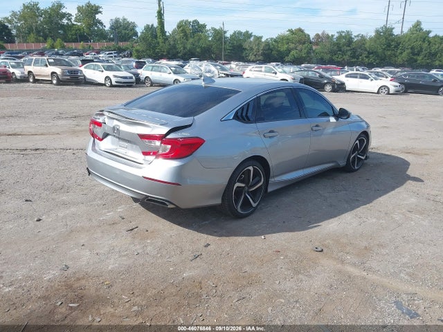 46076846 :رقم المزاد ، 1HGCV1F38JA028552 vin ، 2018 Honda Accord Sport مزاد بيع