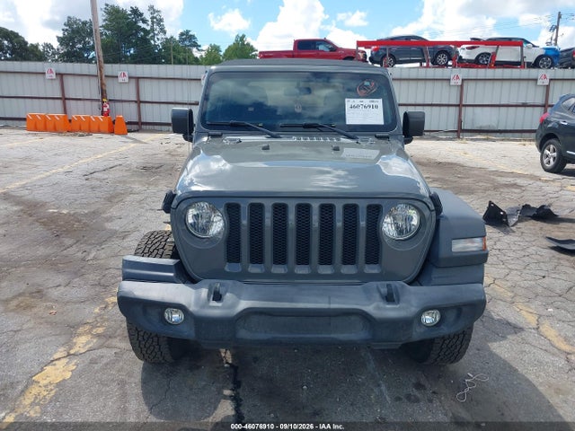 Auction sale of the 2019 Jeep Wrangler Sport S 4x4, vin: 1C4GJXAG6KW585795, lot number: 46076910