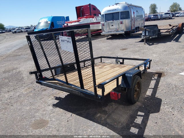 Advance Small Flatbed Trailer 5'8 2026 4YMAU0817TN009840 Image 2