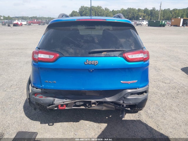 2018 Jeep Cherokee Trailhawk 4x4 მანქანა იყიდება აუქციონზე, vin: 1C4PJMBX2JD500717, აუქციონის ნომერი: 46077070