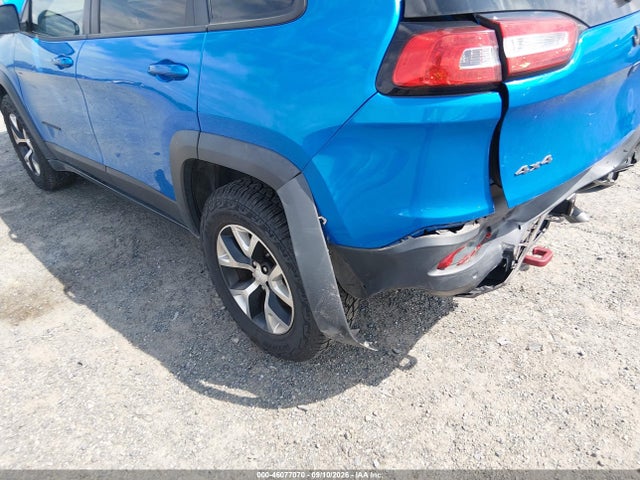 2018 Jeep Cherokee Trailhawk 4x4 მანქანა იყიდება აუქციონზე, vin: 1C4PJMBX2JD500717, აუქციონის ნომერი: 46077070