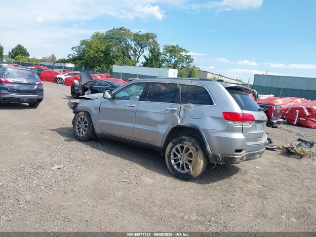 2015 Jeep Grand Cherokee Limited მანქანა იყიდება აუქციონზე, vin: 1C4RJFBG1FC604827, აუქციონის ნომერი: 46077128