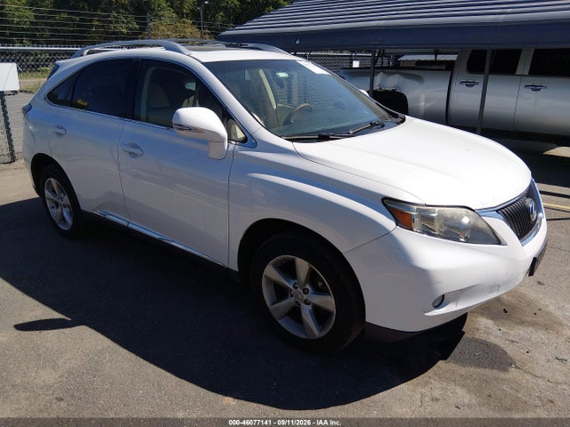 46077141 :رقم المزاد ، 2T2BK1BA8AC073425 vin ، 2010 Lexus Rx 350 مزاد بيع